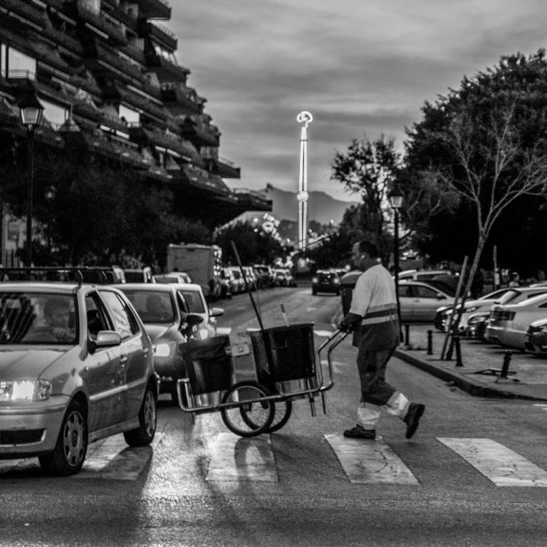 Fin de Feria 2018. El operario.